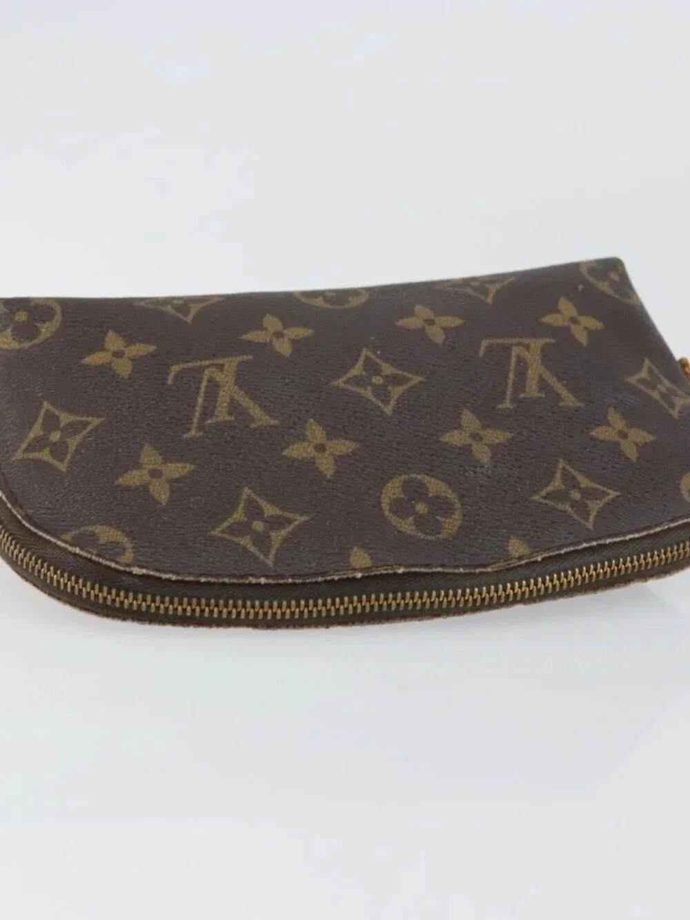 LOUIS VUITTON Monogram Pochette Cosmetic PM Pouch M43998 LV Auth